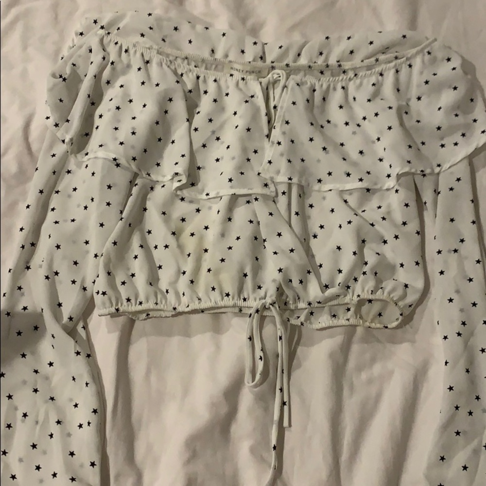 Off the shoulder star tip